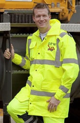 Hi Vis Rain Jacket