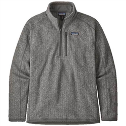 Patagonia Men's Rib Knit Better Sweater Quarter Zip Fleece