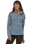 Patagonia Women's Better Sweater 1/4-Zip Fleece Pullover custom logo Patagonia Women's Better Sweater 1/4-Zip Fleece Pullover custom logo