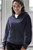 3276 Womens V-Notch Fleece Hoodie