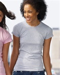 3616 LAT Ladies' Junior Ringspun Longer Length T-Shirt