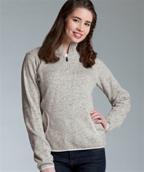 5312 Charles River Ladies Heathered Fleece Pullover