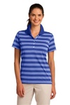 578678 Nike Golf Ladies Dri-FIT Tech Stripe Polo