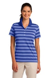 578678 Nike Golf Ladies Dri-FIT Tech Stripe Polo