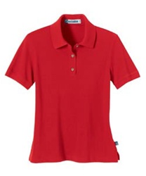 75041 LADIES SHORT SLEEVE PIQUE POLO WITH TEFLON