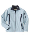 78034 North End  LADIES' PERFORMANCE BRUSHED BACK SOFT SHELL JACKET