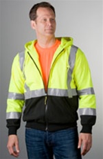 Custom 8260 Game Sportswear Maintenance Hoodie Hi Vis