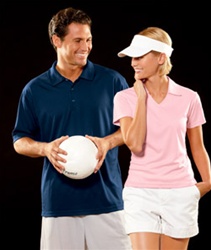 8407 UltraClub Ladies Cool-N-Dry Sport Polo