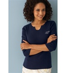 92000 Munsingwear Ladies Notched Collar Sweater