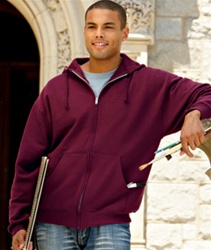 993 Jerzees Adult Hooded Full-Zip Sweatshirt