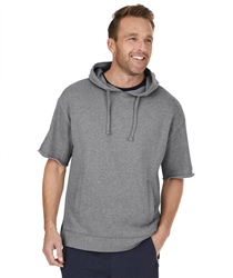 9989 Charles River Coach Hoodie Short Sleeve Sweatshirts