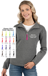 Customize your 1/4 Zip Fleece Pullover with colorful zipper pulls