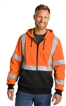 CornerStone ANSI 107 Class 3 Heavy-Duty Full Zip Hoodie CSF300