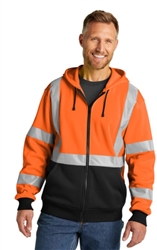 CornerStone ANSI 107 Class 3 Heavy-Duty Full Zip Hoodie CSF300