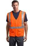 CornerStone - ANSI Class 2 Breakaway Mesh Safety Vest. CSV404.