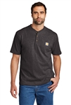 Customized Carhartt Short Sleeve Henley T-Shirt