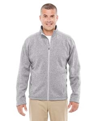 Devon & Jones Men's Bristol Full-Zip Sweater Fleece Jacket