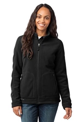 Eddie BauerÂ® - Ladies Wind Resistant Full-Zip Fleece Jacket - EB231