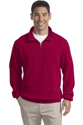 F220 Port Authority Flatback Rib 1/4-Zip Pullover