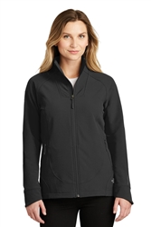 TThe North FaceÂ® Ladies Tech Stretch Soft Shell Jacket custom logo