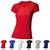 A4 Ladies' Birds-Eye Mesh V-Neck T-Shirt