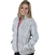 Boxercraft Ladies Frosty Grey Full Zip Sherpa