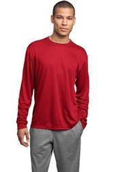 ST350LS Sport-Tek Long Sleeve Competitor with printed logo