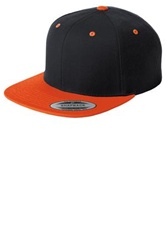 Custom STC19 Sport-TekÂ® - Flat Bill Snapback Cap.