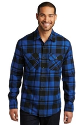 Port Authority  Plaid Flannel Tunic W668