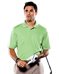 Custom A03 Adidas Golf Men's ClimaCool Textured Solid Polo