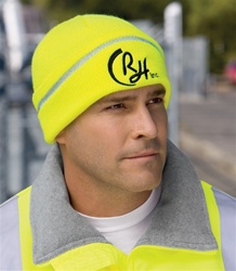 CornerStone Safety Beanie with Reflective Stripe