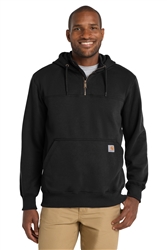 Carhartt Â® Rain Defender  Paxton Heavyweight Hooded Zip Mock Sweatshirt