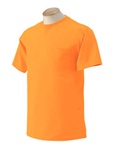 G230 Gildan 6.1 oz. Ultra Cotton Hi Vis Pocket T-Shirt