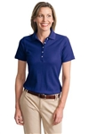 Port AuthorityÂ® Ladies EZCottonâ„¢ Pique Polo. L800