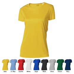 NW3201 A4 Ladies Cooling Performance T Shirt